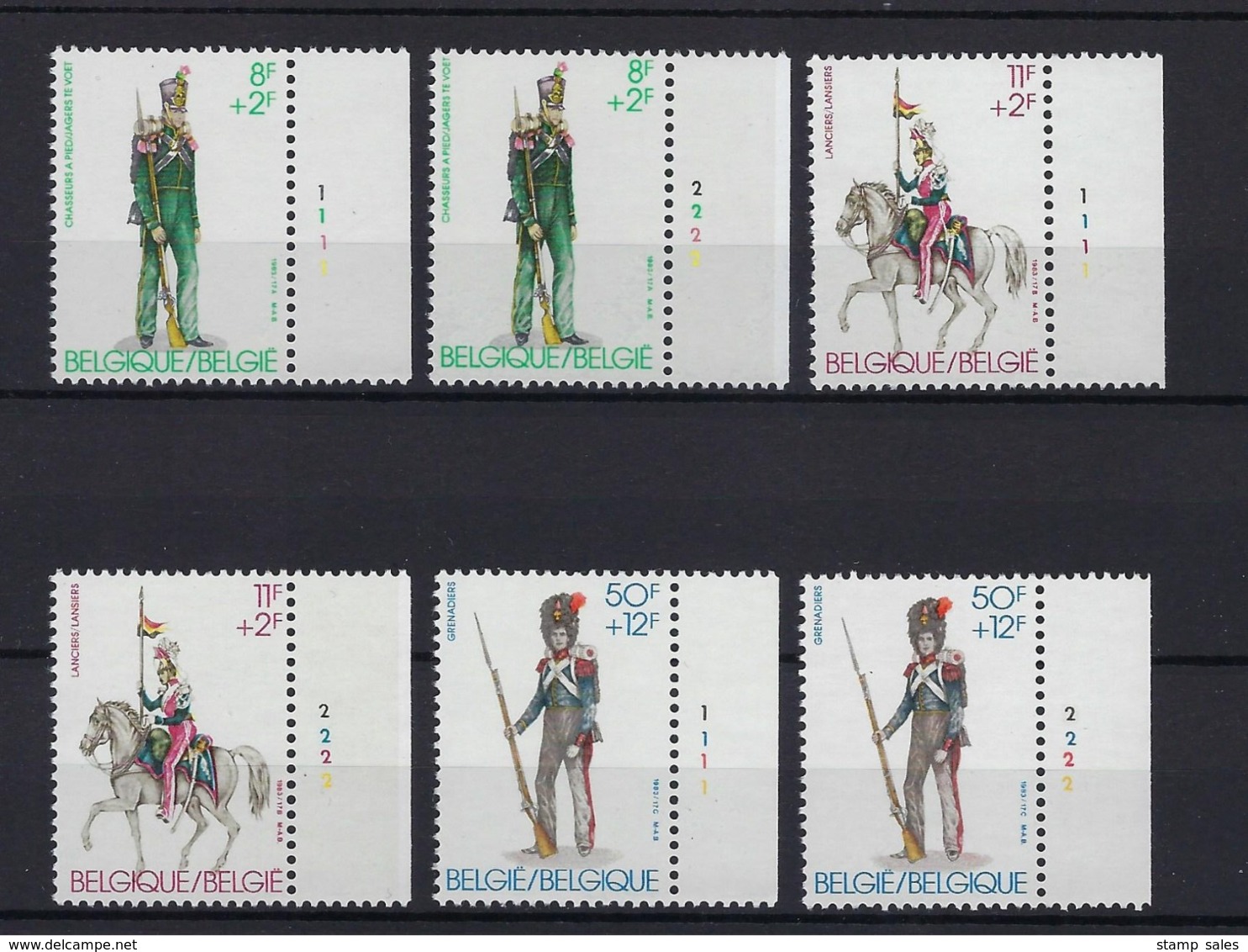 N°2108/2110 (pltn°set) MNH ** POSTFRIS ZONDER SCHARNIER SUPERBE - 1981-1990