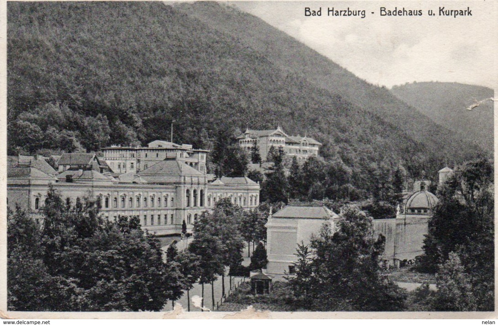 BAD HARZBURG-BADEHAUS U. KURPARK-VIAGGIATA 1923 - Bad Harzburg