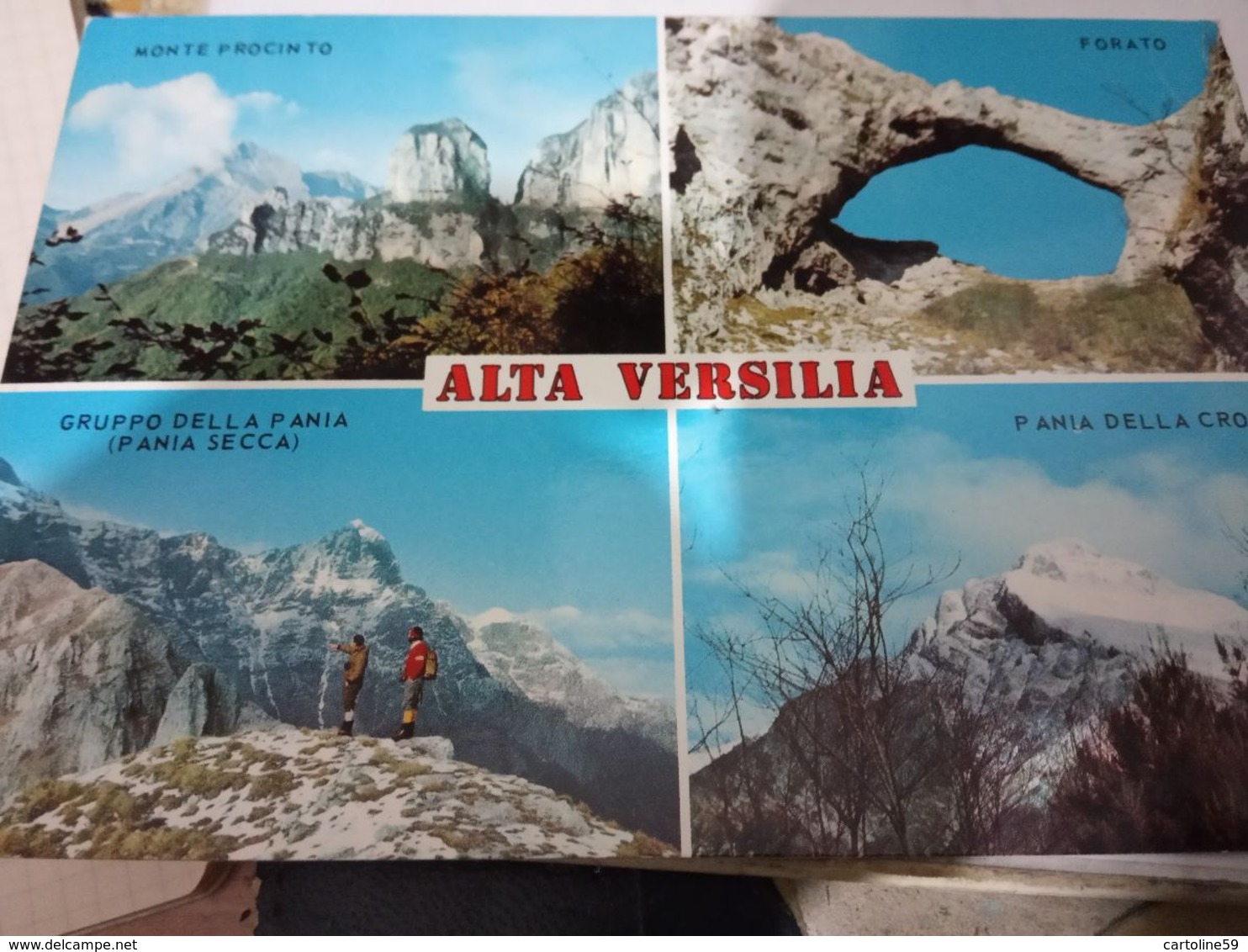MONTI DELL ALPI APUANE VEDUTE CIME    VB1989  HE461 - Carrara