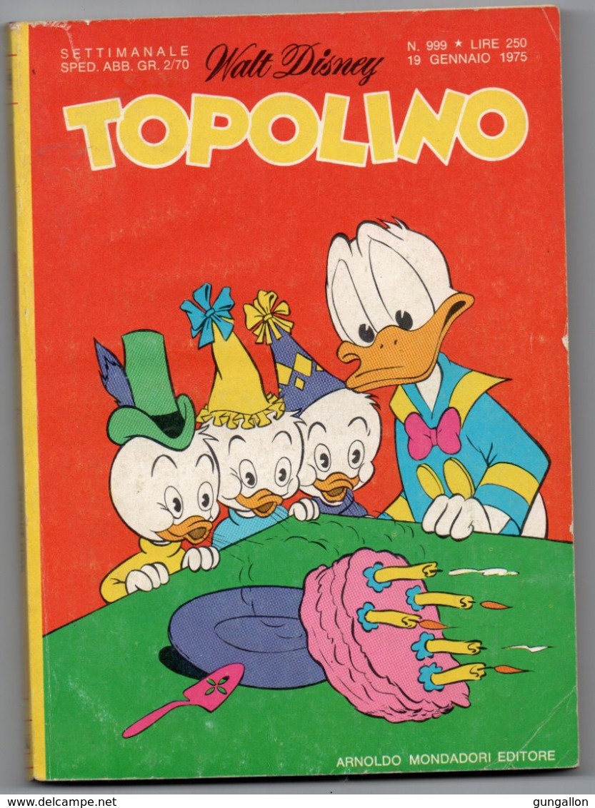 Topolino (Mondadori 1975) N. 999 - Disney