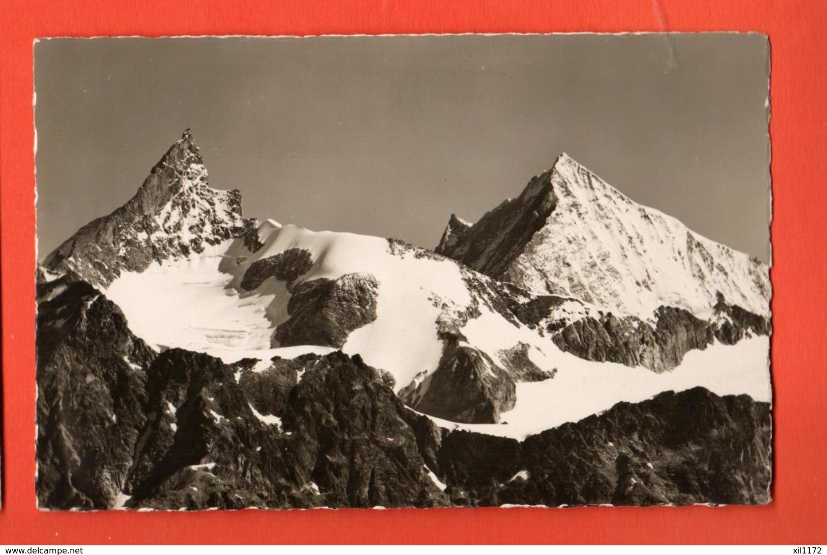 MTT-17  Anniviers Zinal, Zinalrothorn Et Weisshorn.Carte écrite En Sténo Envoyée Sous Enveloppe - Anniviers