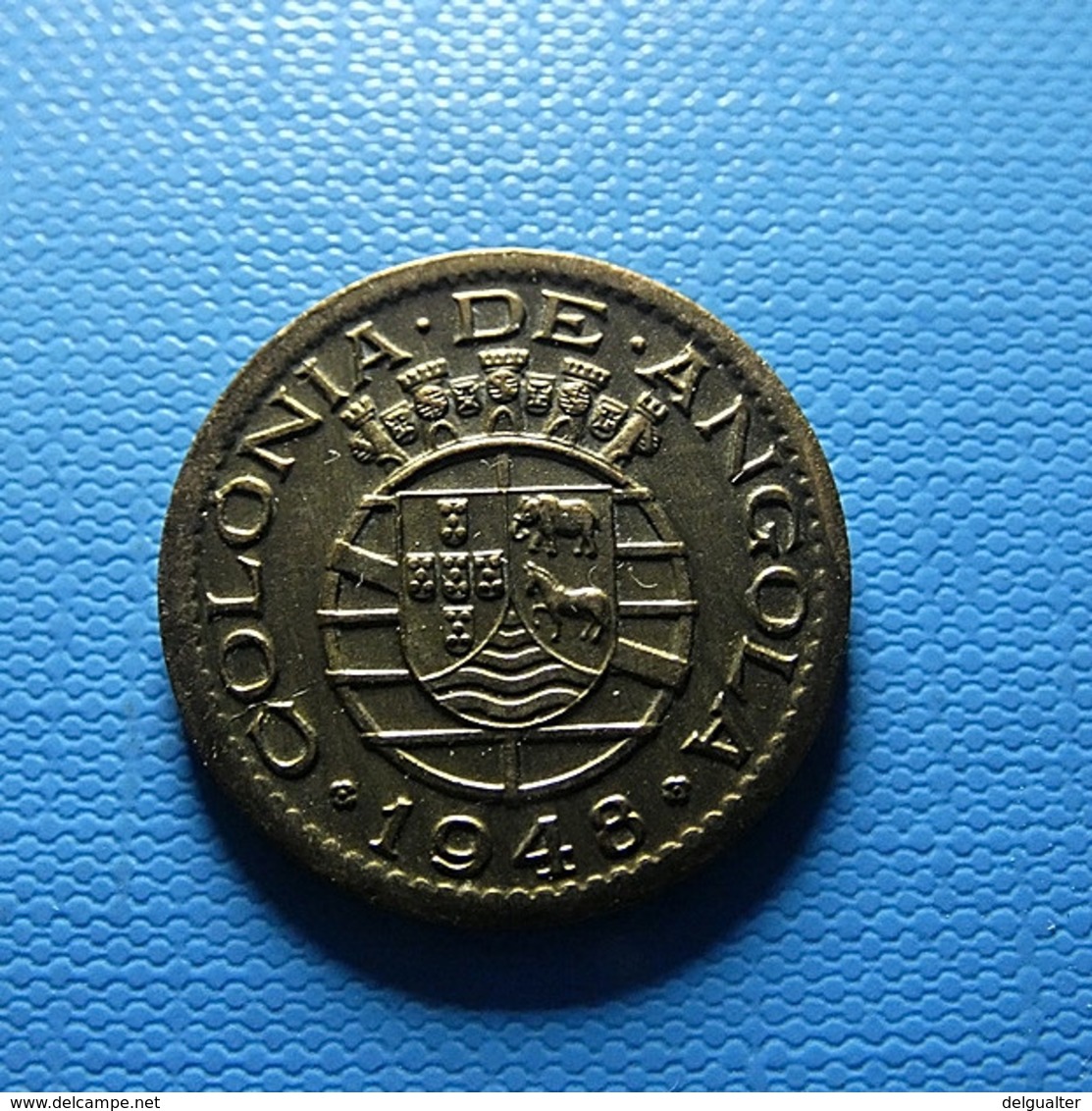 Portuguese Angola 20 Centavos 1948 - Portugal