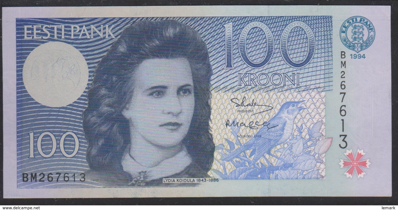Estonia 100 Krooni 1994 P79a BM267613 UNC - Estonia