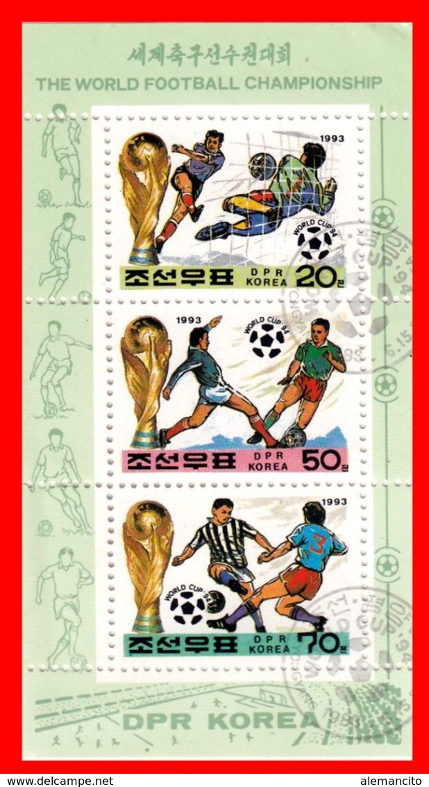 COREA HOJITA AÑO 1993  MUNDIAL DE FUTBOL - Corea (...-1945)