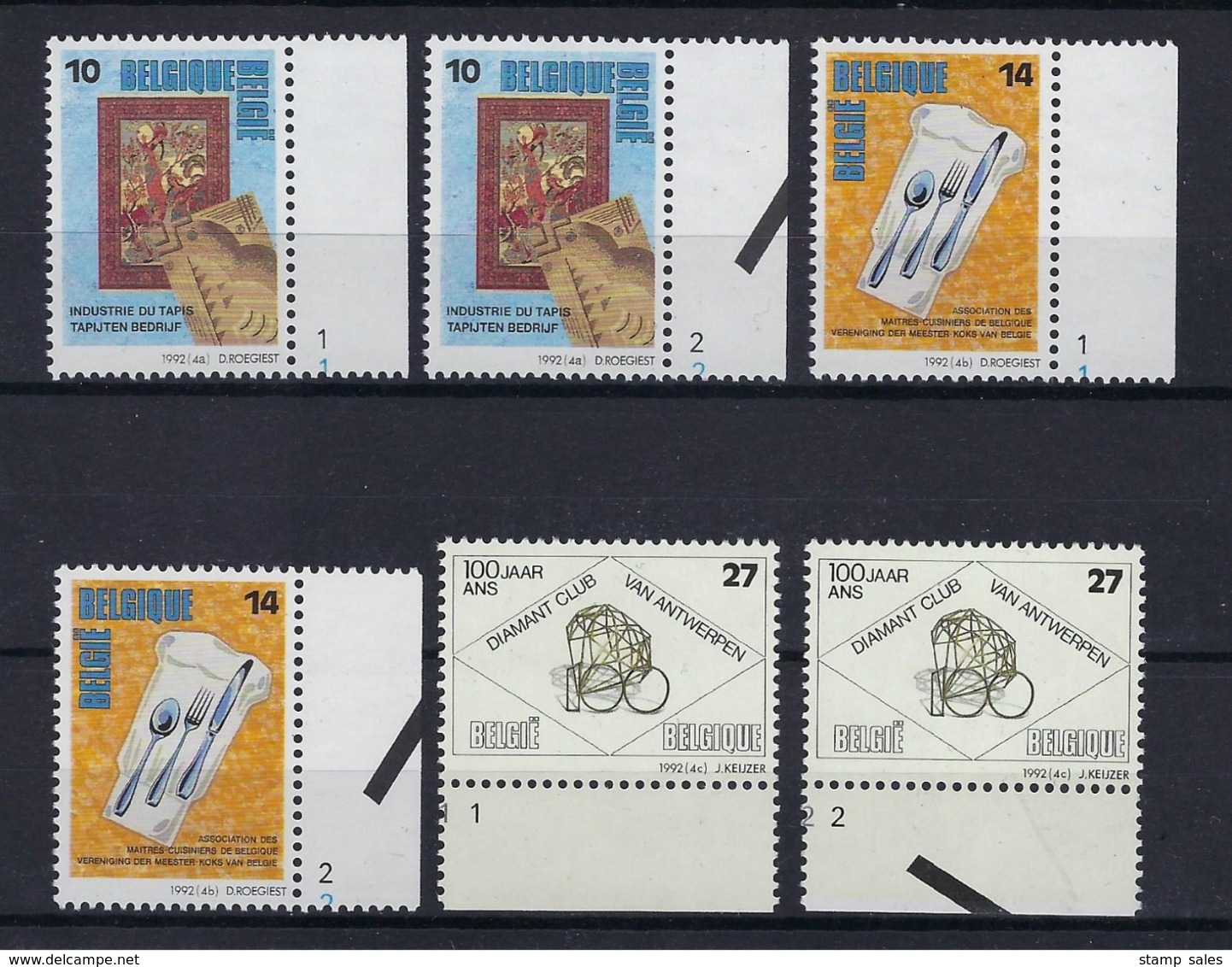 N°2445/2447 (pltn°set) MNH ** POSTFRIS ZONDER SCHARNIER SUPERBE - 1991-2000