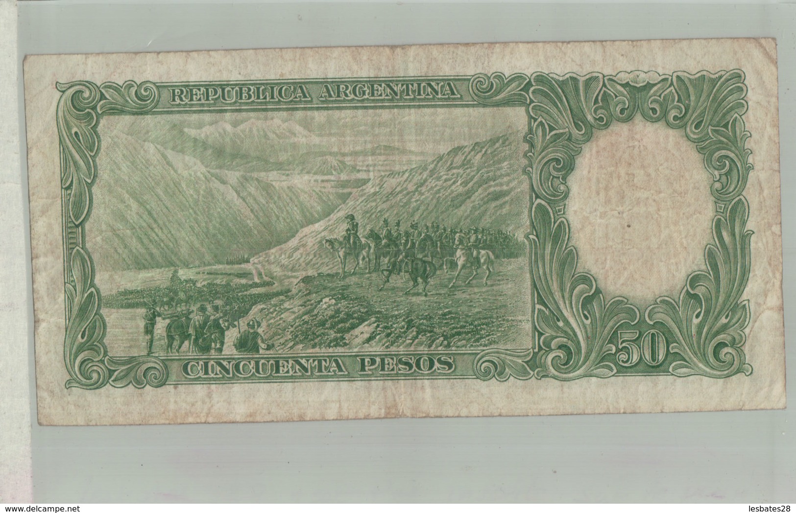 BILLET DE BANQUE   El Banco Central De La Republica Argentina 1935 ~ 50 Pesos   Sept  2019  Alb Bil - Argentine