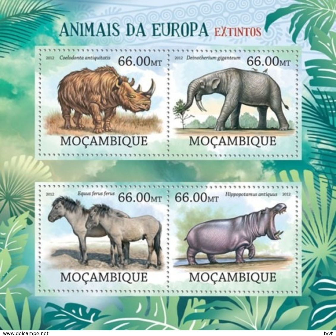 Mozambique, 2012. [moz12212]  Animals (s\s+block) - Sonstige & Ohne Zuordnung