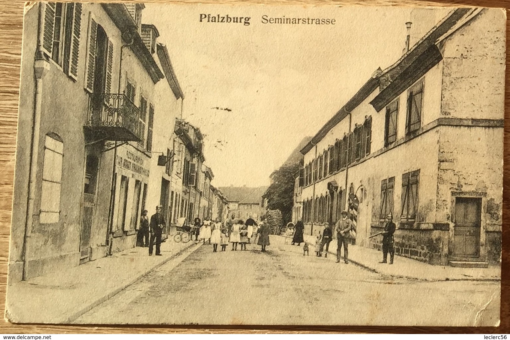 57 PHALSBOURG SEMINARSTRASSE 1912 CPA  2 SCANS - Phalsbourg