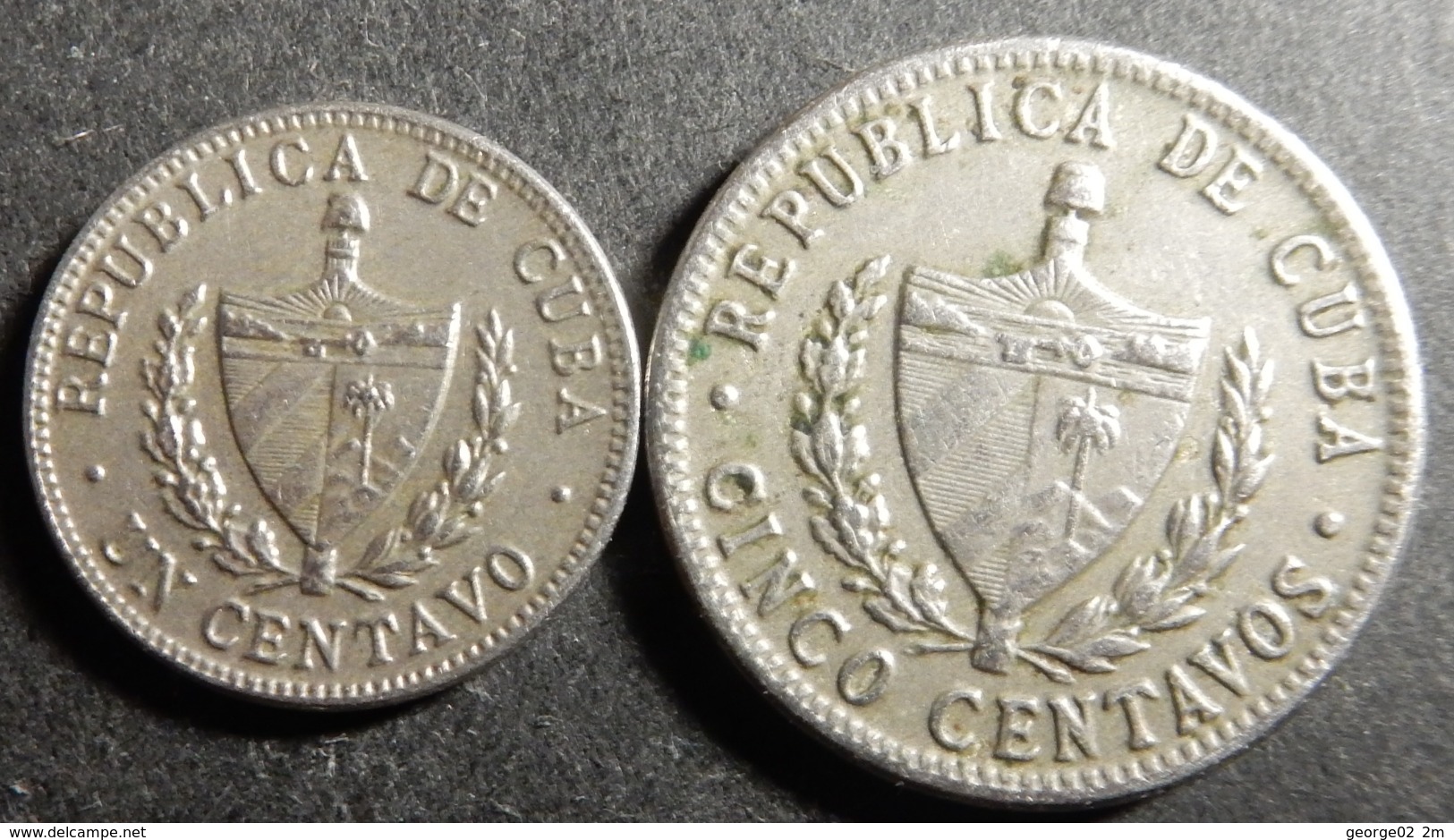 Cuba 1+5 Centavos 1961 - Cuba