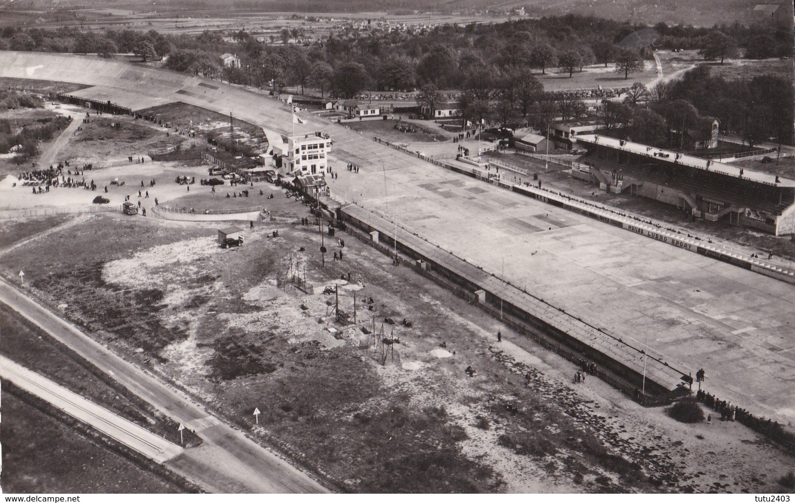 8 MONTLHERY                          Poste De Chronometrage                             Vue Aerienne - Montlhery