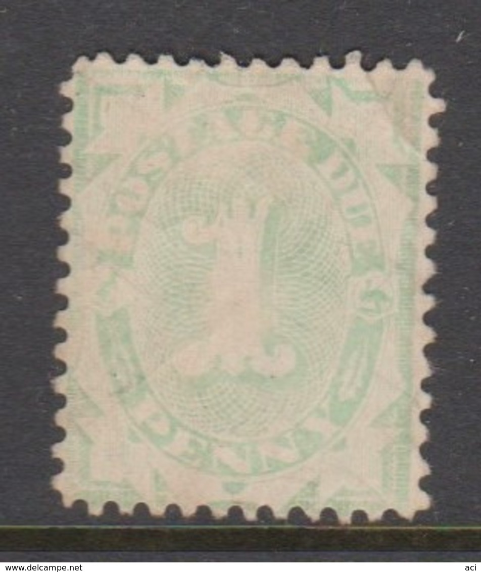 Australia D 46  1902-4 Postage Due One Penny Green,used - Impuestos