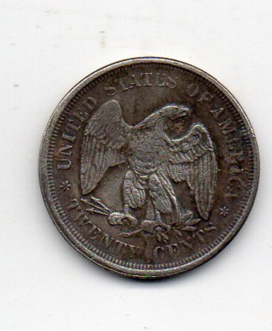 USA : 20 Cts 1877 - 2, 3 & 20 Cents