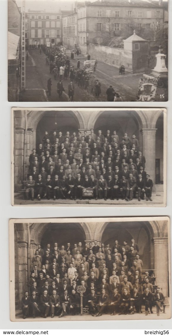 Saône Et Loire CLUNY Ecole Des Arts Et Métiers 31 Cartes-photos - Cluny