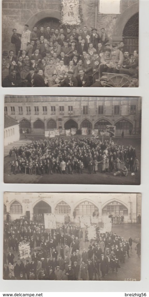 Saône Et Loire CLUNY Ecole Des Arts Et Métiers 31 Cartes-photos - Cluny