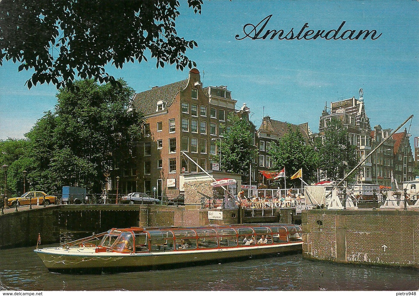 Amsterdam (Noord Holland, Paesi Bassi) The Singellocks, Chiusa Del Singel, Les Ecluses De Singel - Amsterdam