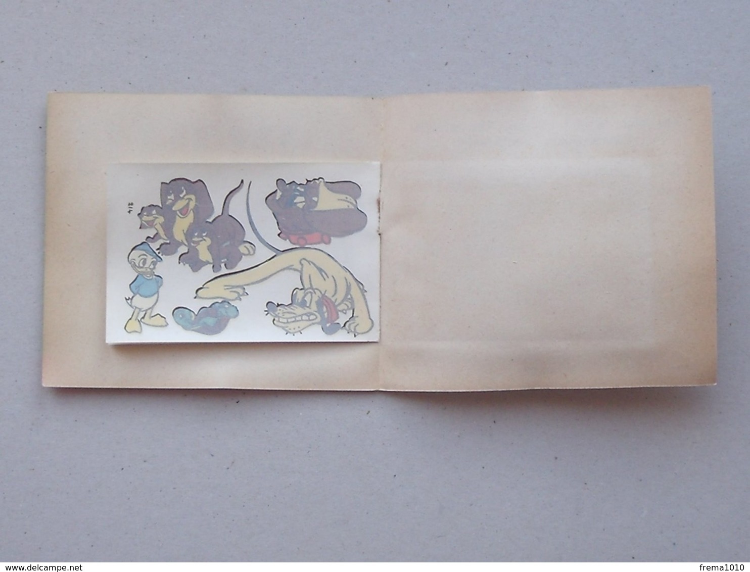 DECALCOMANIES Anciennes Walt DISNEY: PLUTO Livret Avec 3 Volets Intérieurs - DONALD RIRI FIFI LOULOU - JESCO Imagerie - Collections
