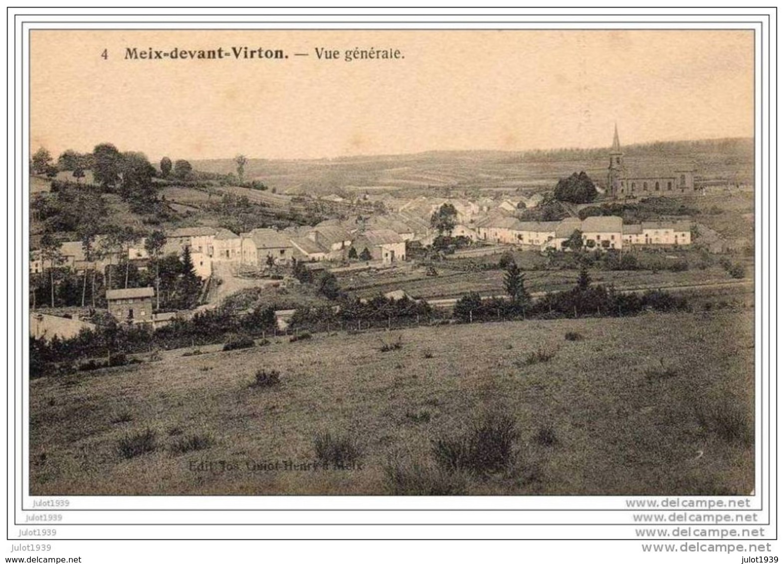 MEIX ..-- Vue Générale . - Meix-devant-Virton