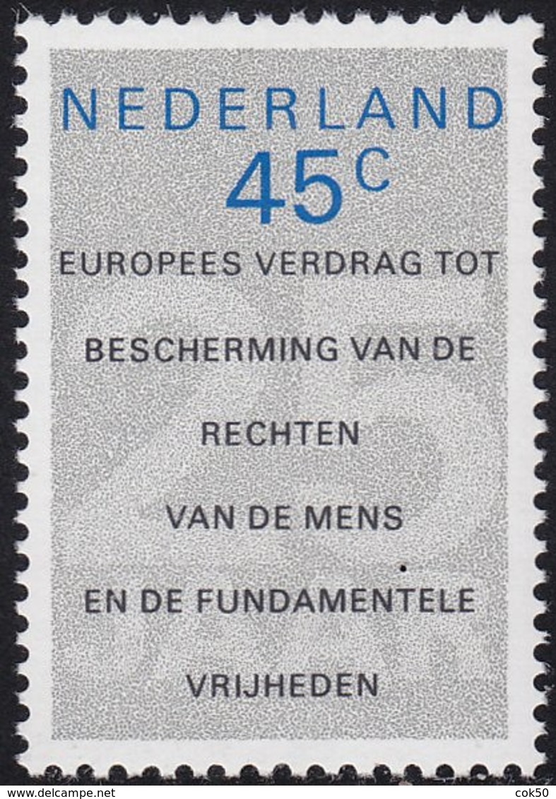 NETHERLANDS 1978 «Protecting Human Rights» Europa Sympathy Issue MNH - Mi# 1119 - 1978