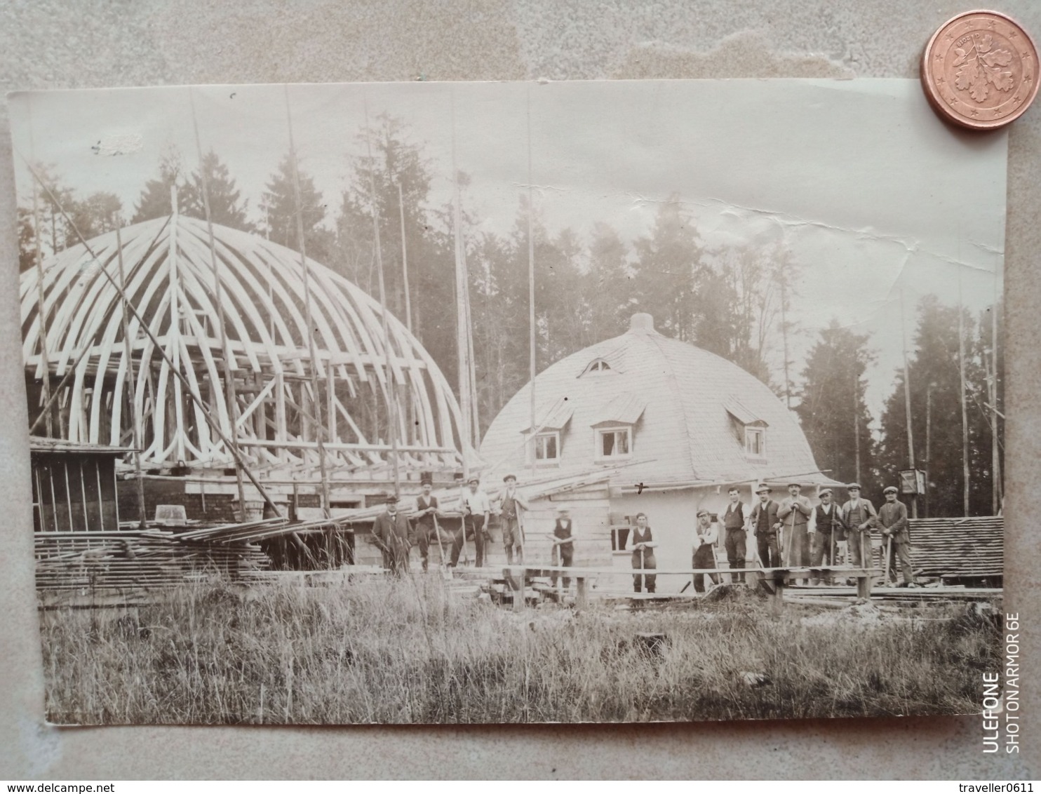 Singen, Foto-AK, Bau Unbekannter Häuser, 1910 - Singen A. Hohentwiel