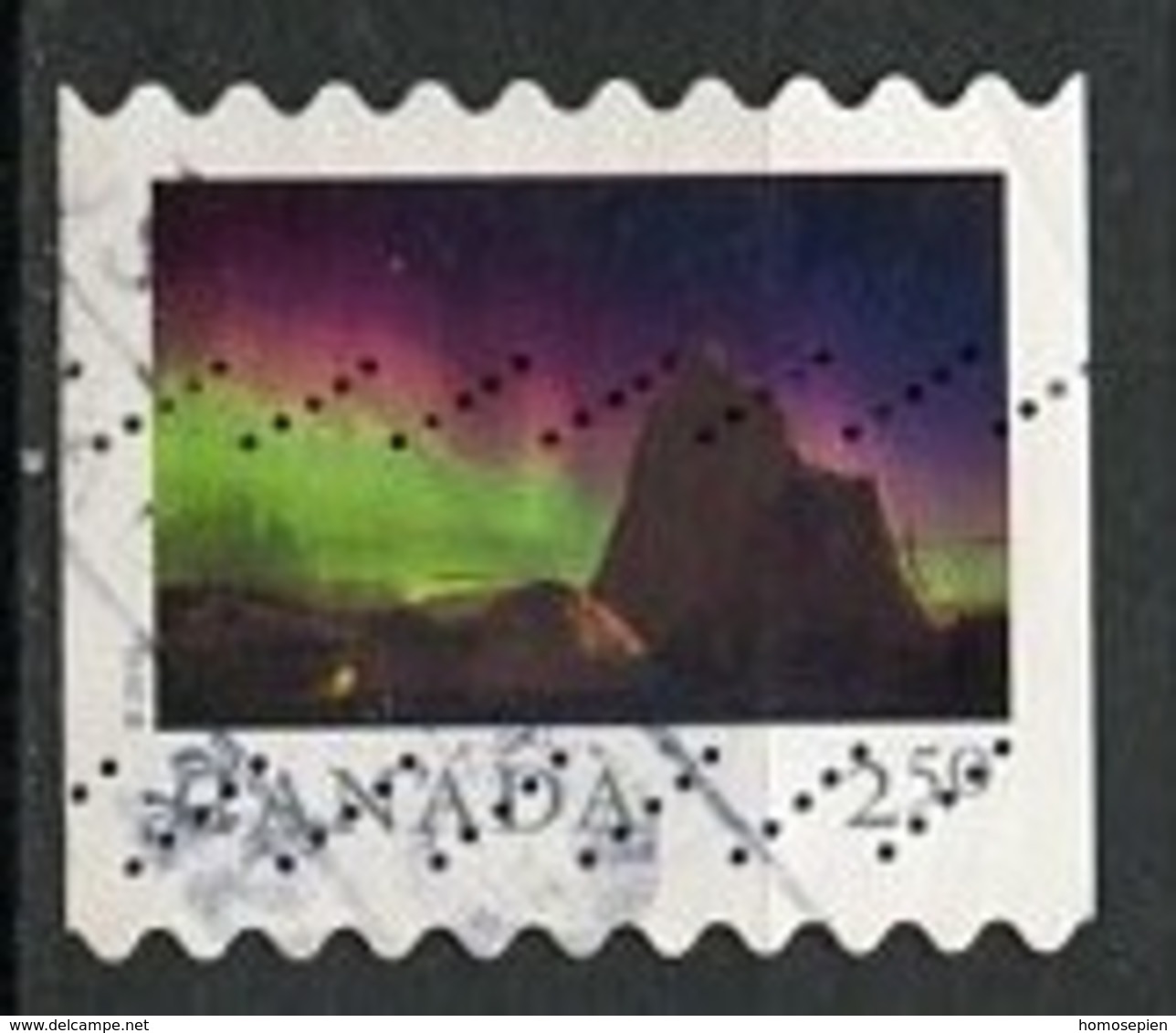 Canada - Kanada 2018 Y&T N°(1) - Michel N°(?) (o) - 2,50$ Aurore Boréale - Used Stamps