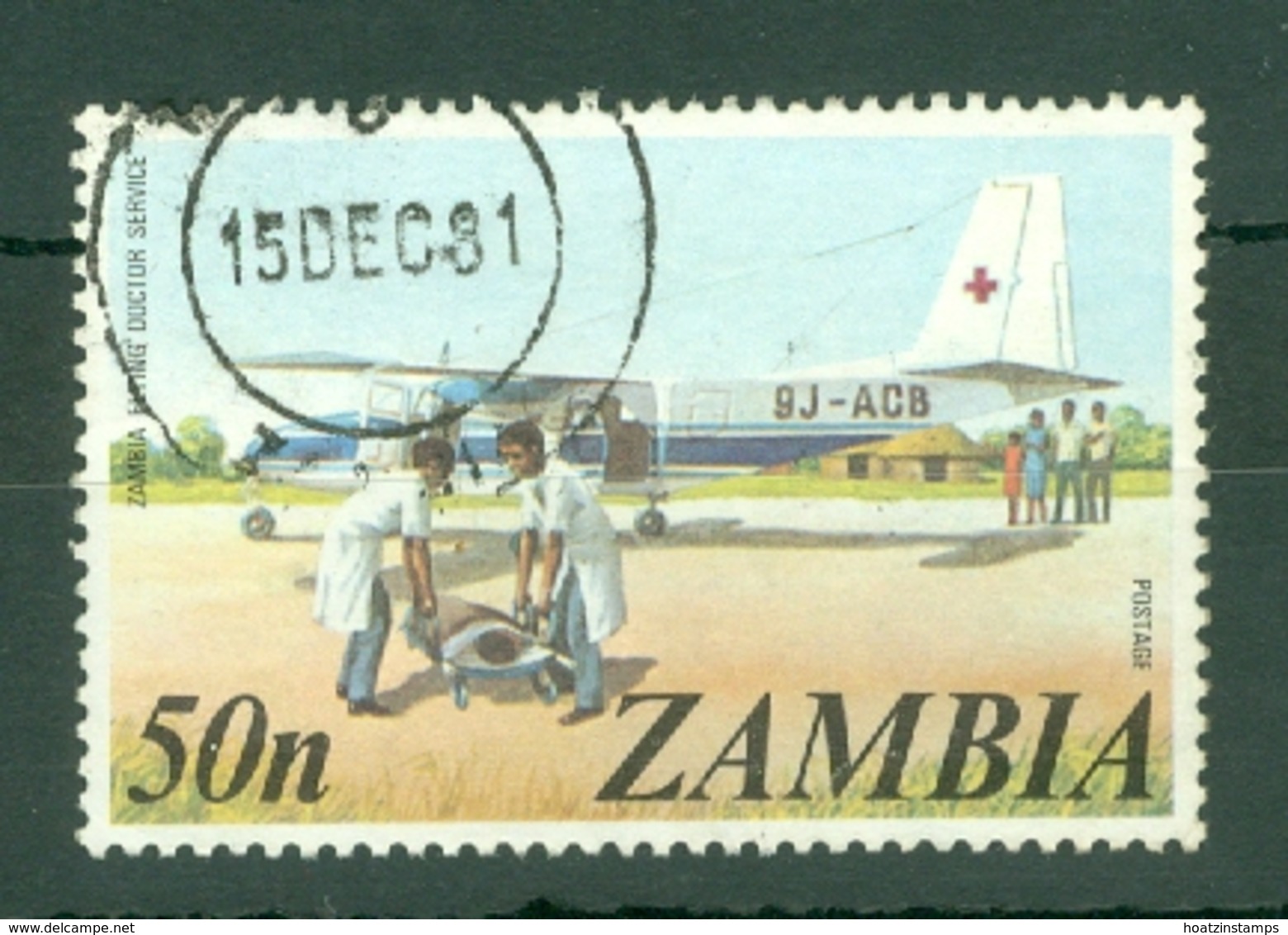 Zambia: 1975   Pictorial    SG237   50n     Used - Zambia (1965-...)