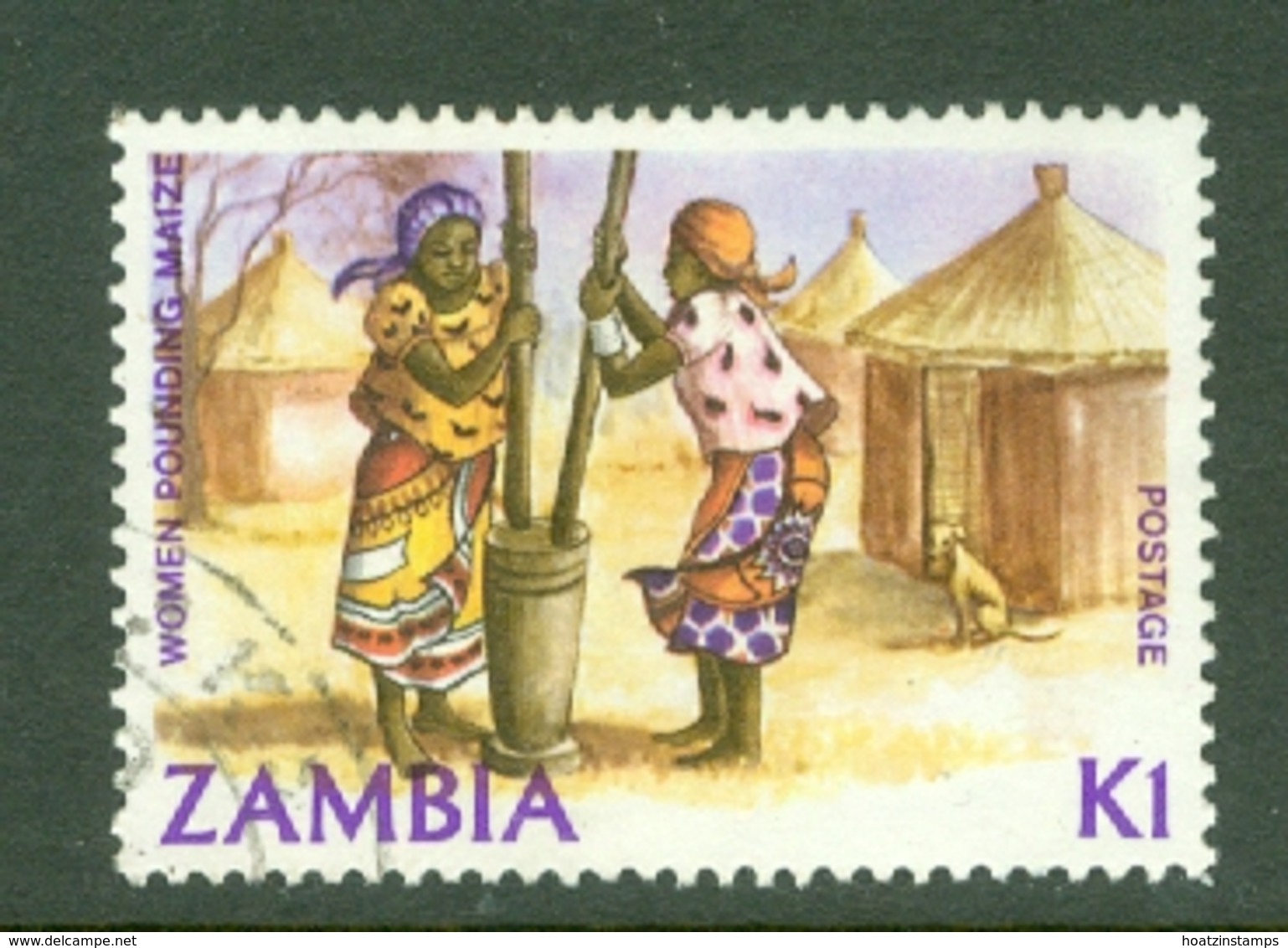 Zambia: 1981/83   Pictorial    SG350   K1     Used - Zambia (1965-...)