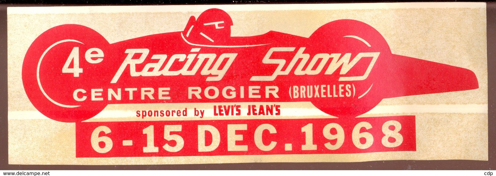 Racing Show 1968  Bruxelles - Automobile - F1