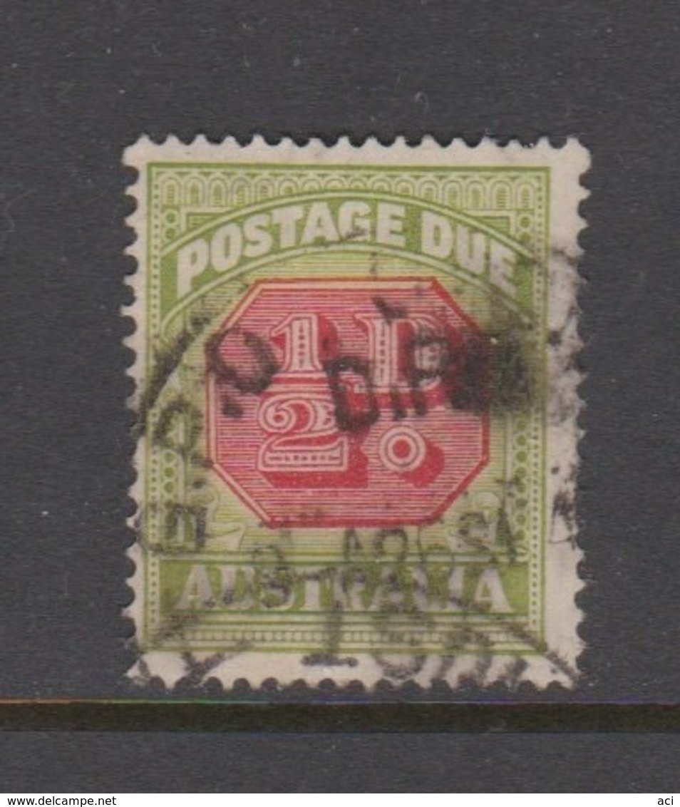 Australia D 112 1938 Postage Due Half Penny  Carmine And  Green,used - Portomarken