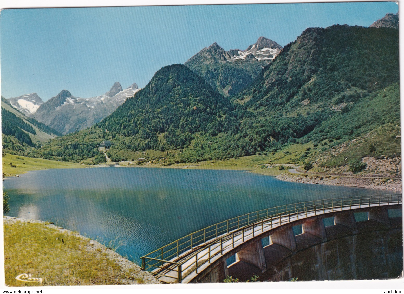 Vallée D'Arrens - Le Barrage Et Le Lac Du Tech - (Hte-Pyr.) - Argeles Gazost