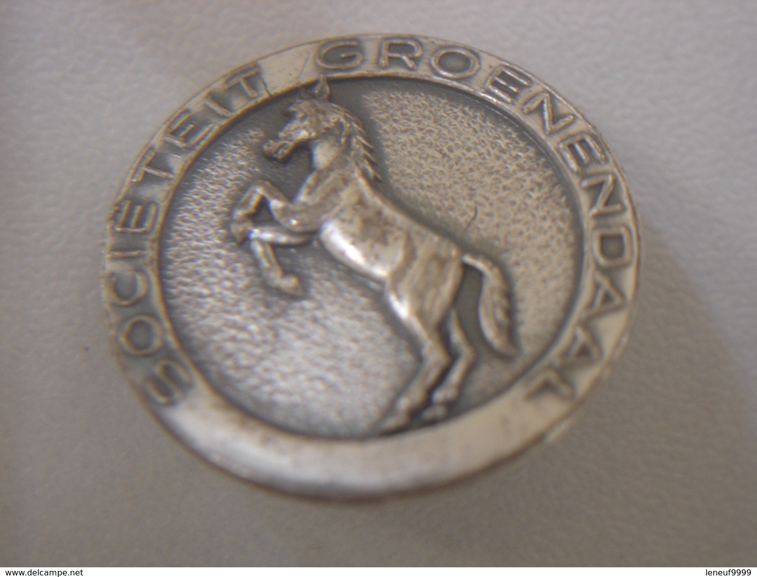 Epingle Pin Broche CHEVAL EQUITATION Societeit Groenendaal - Equitation