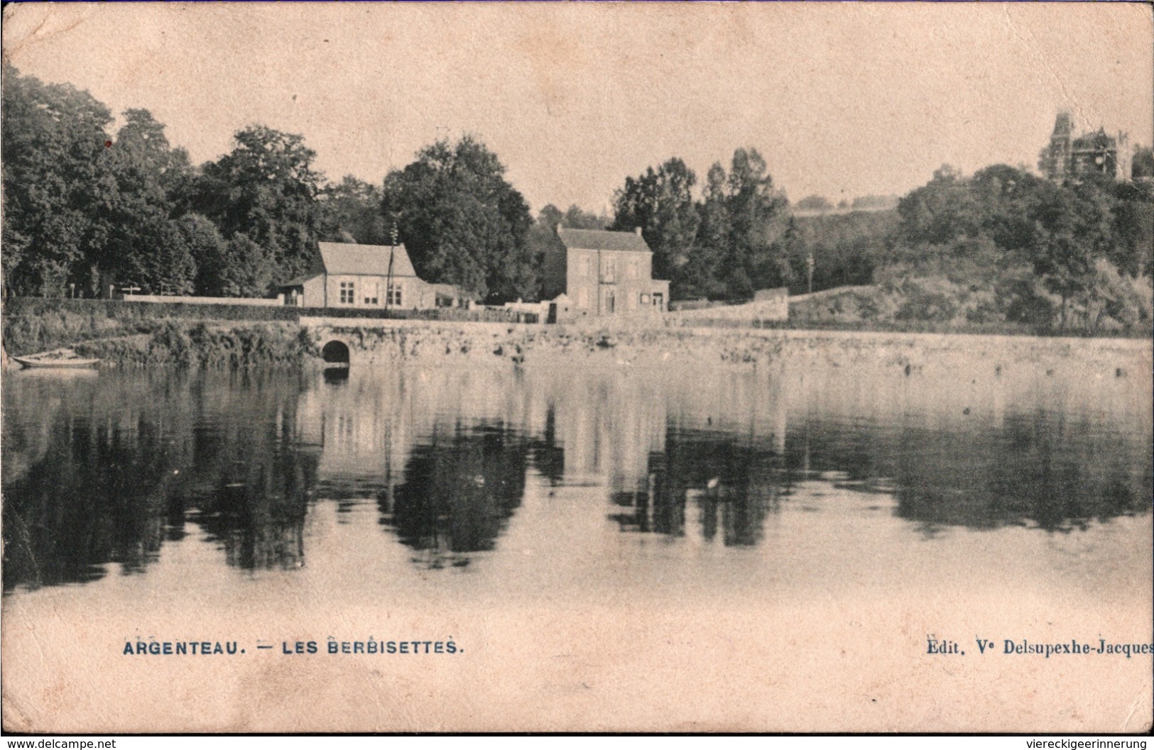 ! Alte Ansichtskarte Argenteau, Les Berbissettes, Feldpost, 1. Weltkrieg , 7. Reserve Div. - Autres & Non Classés