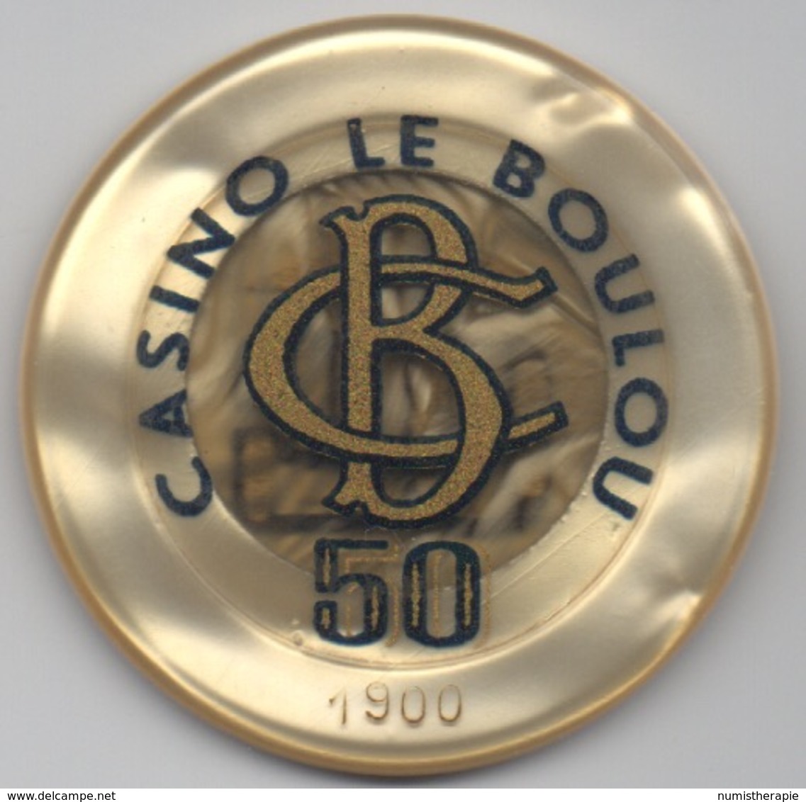 Jeton De Casino Le Boulou 50 Francs - Casino