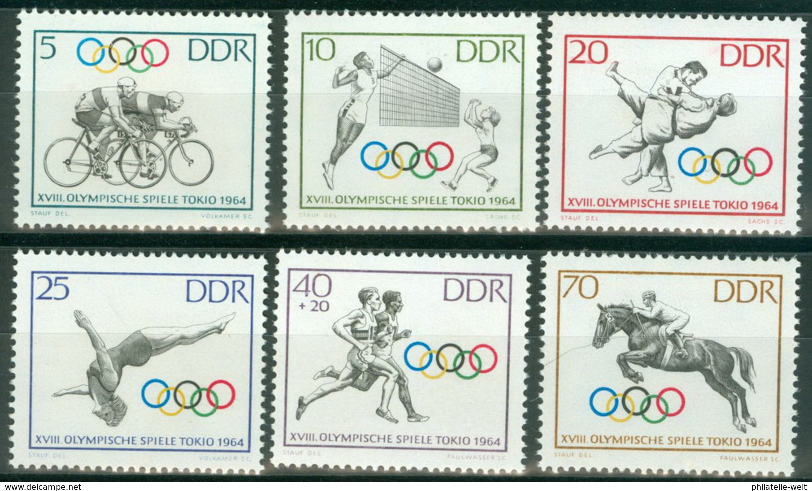 DDR 1033/38 ** - Neufs