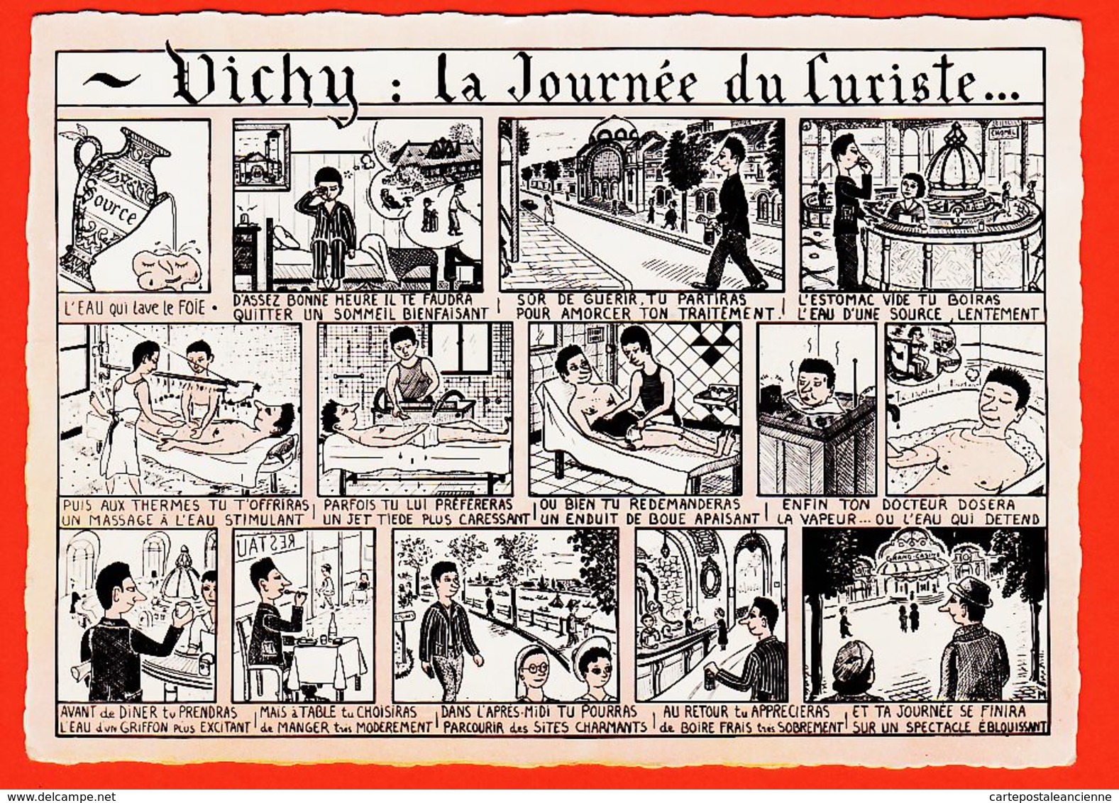 X03129 VICHY (03) La Journée Du Curiste 1966 à PRIAUD Gare De Lezignan - Photo NONNON / HACHETTE - Vichy