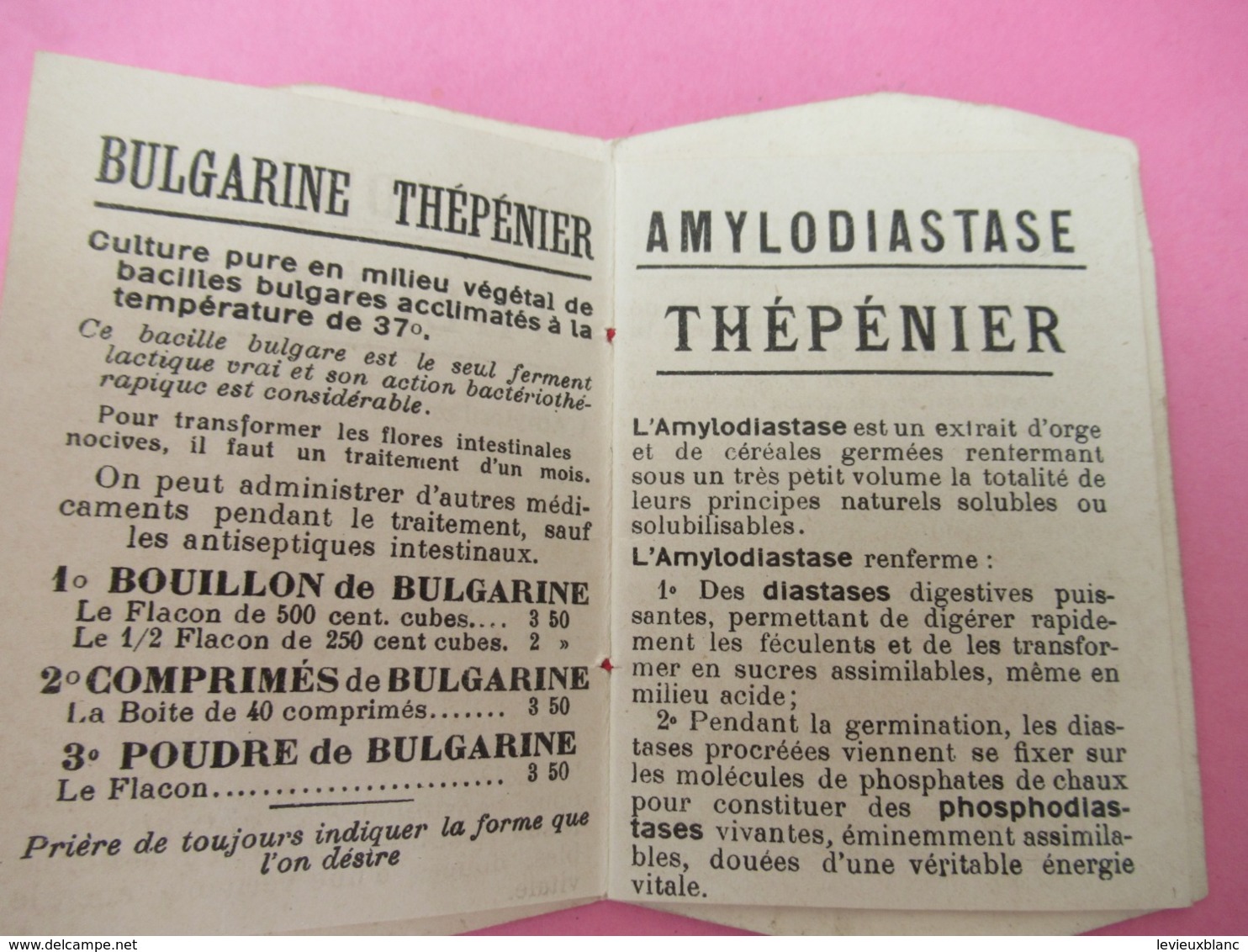 Pt Calendrier De Poche / Offert  Par Le  Laboratoire  Thépénier/Rue Capeyron, Paris/Amylodiastase/1914       CAL453 - Altri & Non Classificati