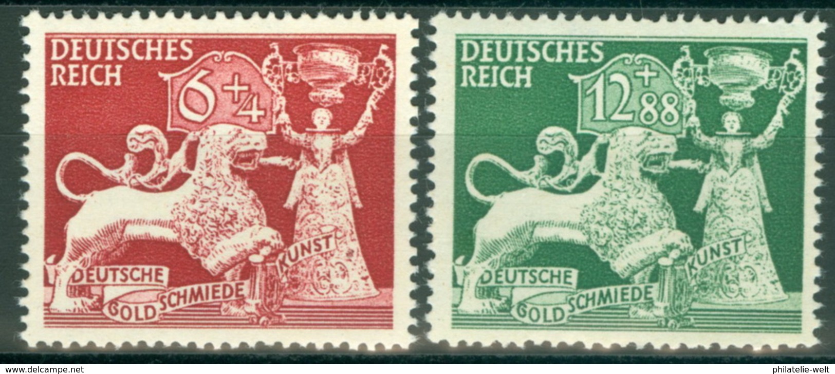 Deutsches Reich 816/17 ** Postfrisch - Ungebraucht