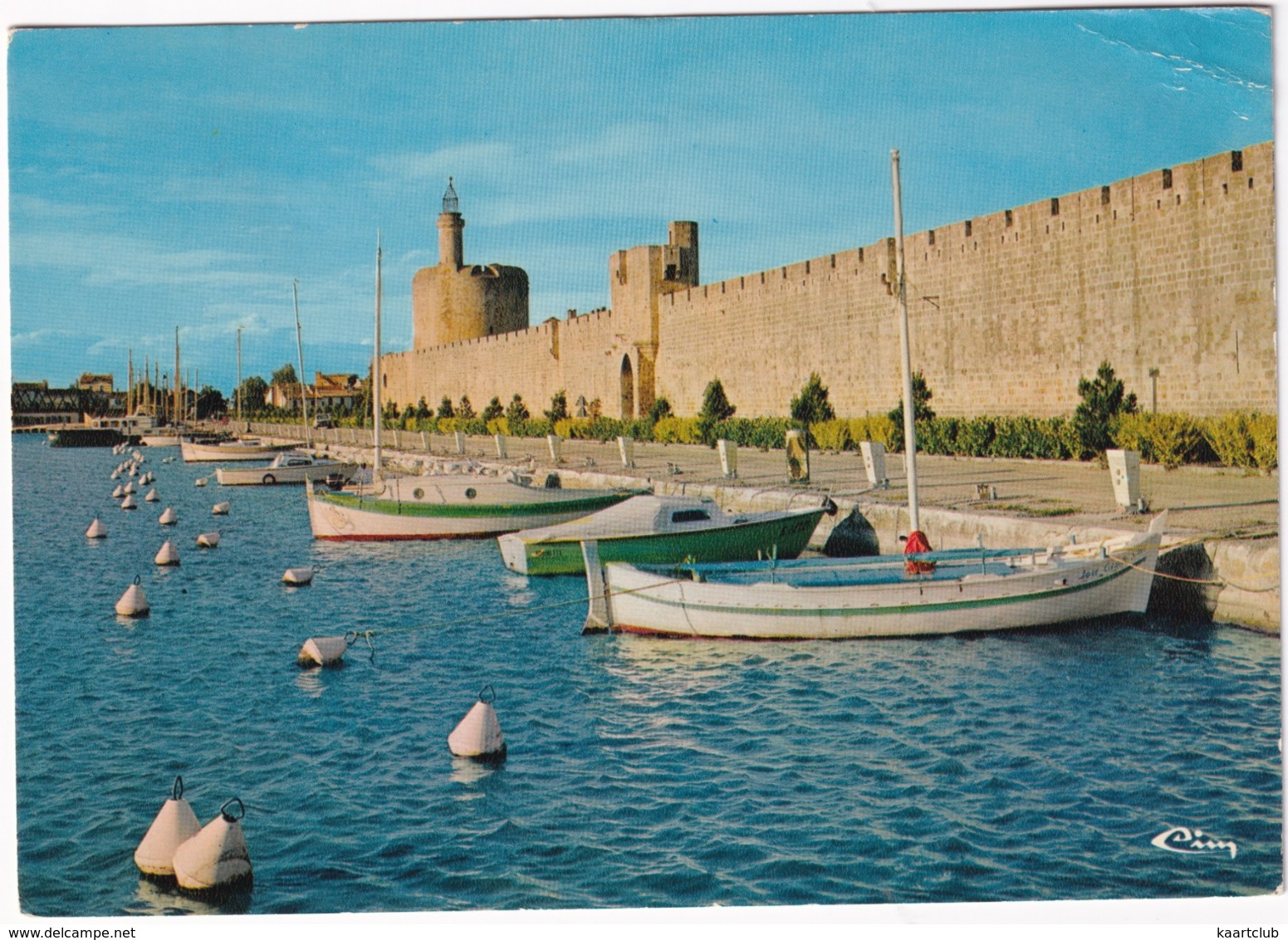 Aigues-Mortes - Les Remparts Ouest, La Poterne Des Remblais, La Tour De Constance, Le Port De Plaisance - Aigues-Mortes