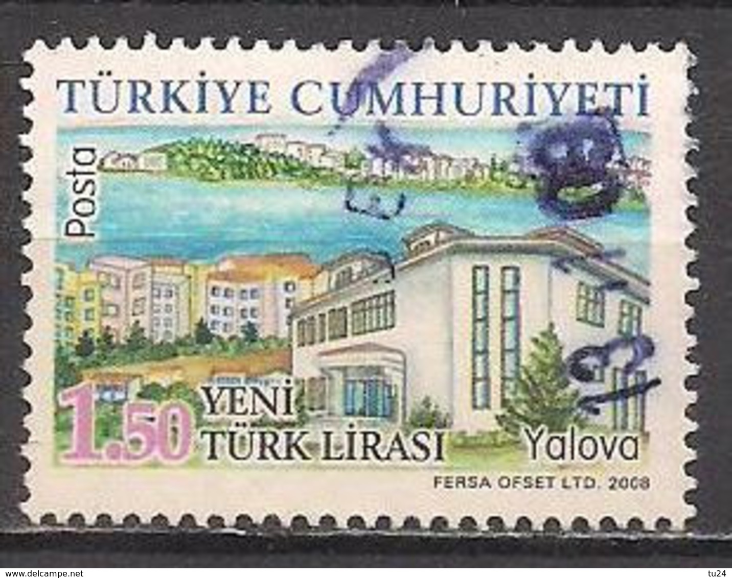 Türkei  (2008)  Mi.Nr.  3693  Gest. / Used  (1fc34) - Oblitérés