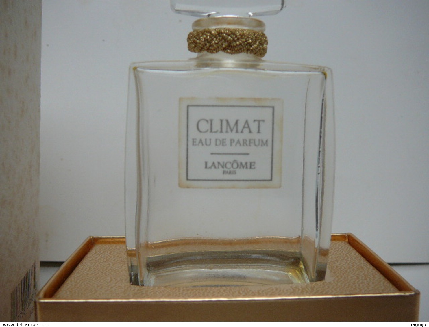 LANCOME " CLIMAT" FLACON ( Pas Vapo) TRES BON ETAT MAIS  VIDE   LIRE ET VOIR !! - Miniatures Femmes (avec Boite)