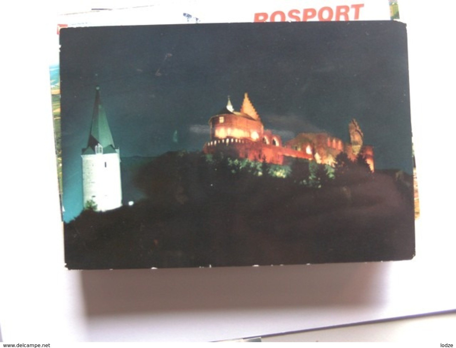 Luxemburg Luxembourg Vianden La Nuit Chateau Illuminé - Vianden