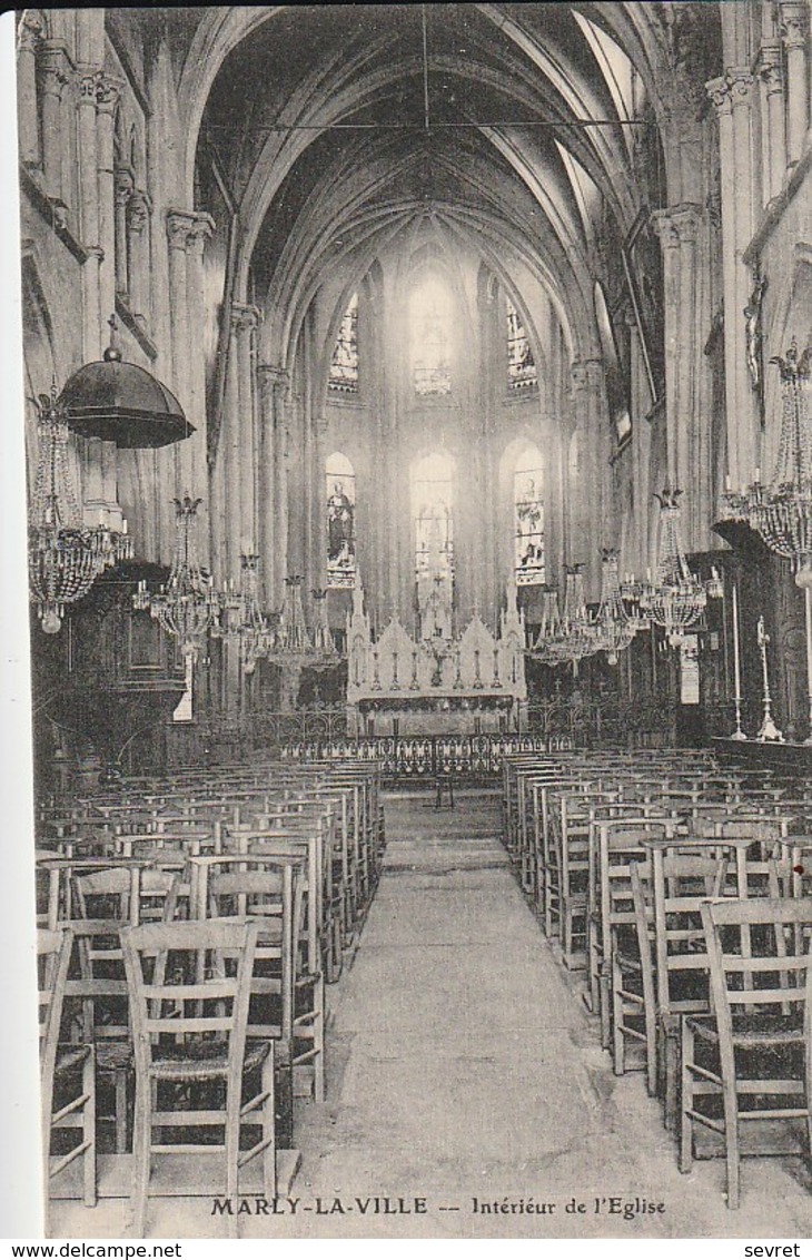 MARLY LA VILLE. - Intérieur De L'Eglise - Marly La Ville