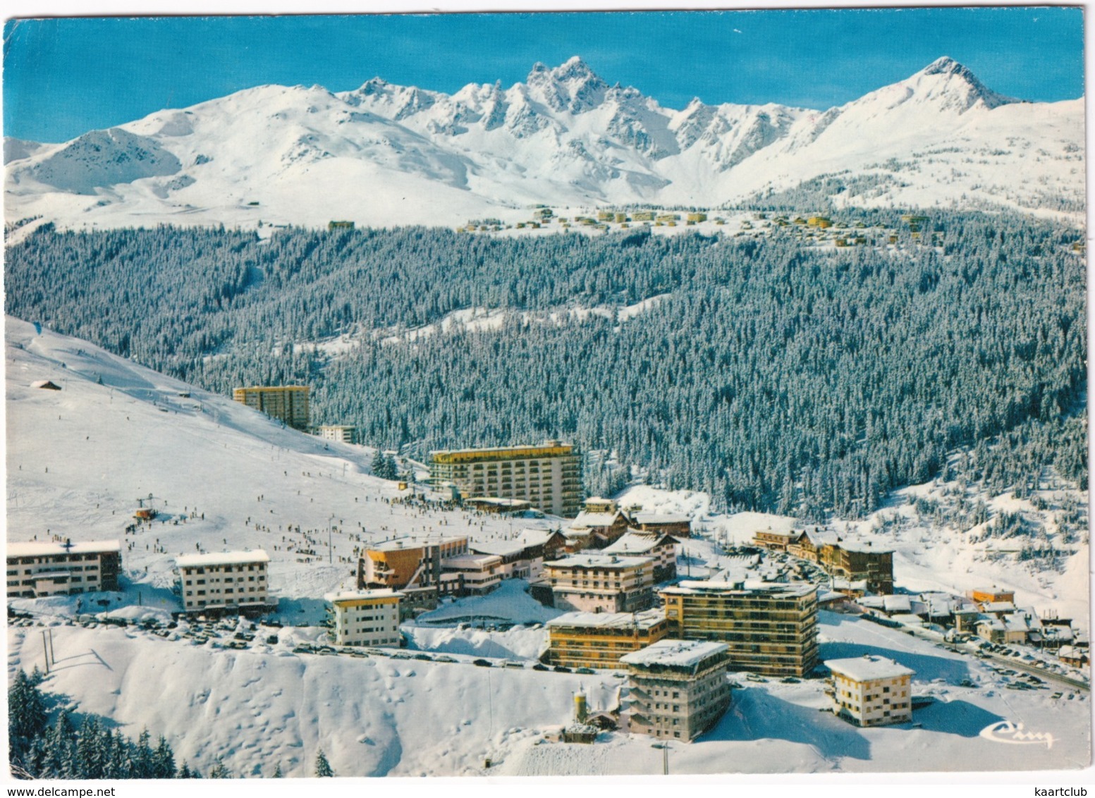 Courchevel 1650 - Vue Partielle De La Station - (Savoie) - Courchevel