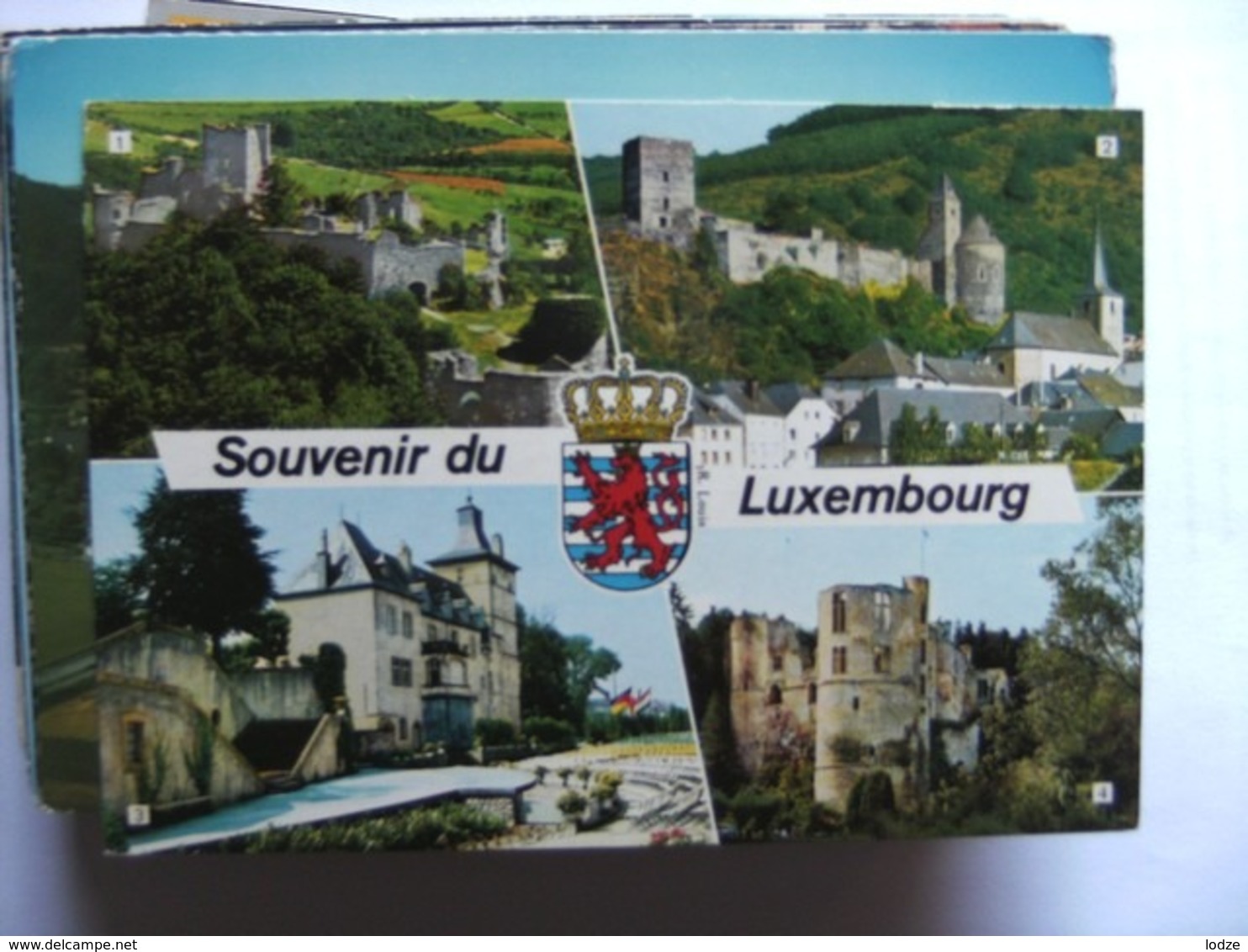 Luxemburg Luxembourg Pays Avec Belles Villes/Villages - Andere & Zonder Classificatie