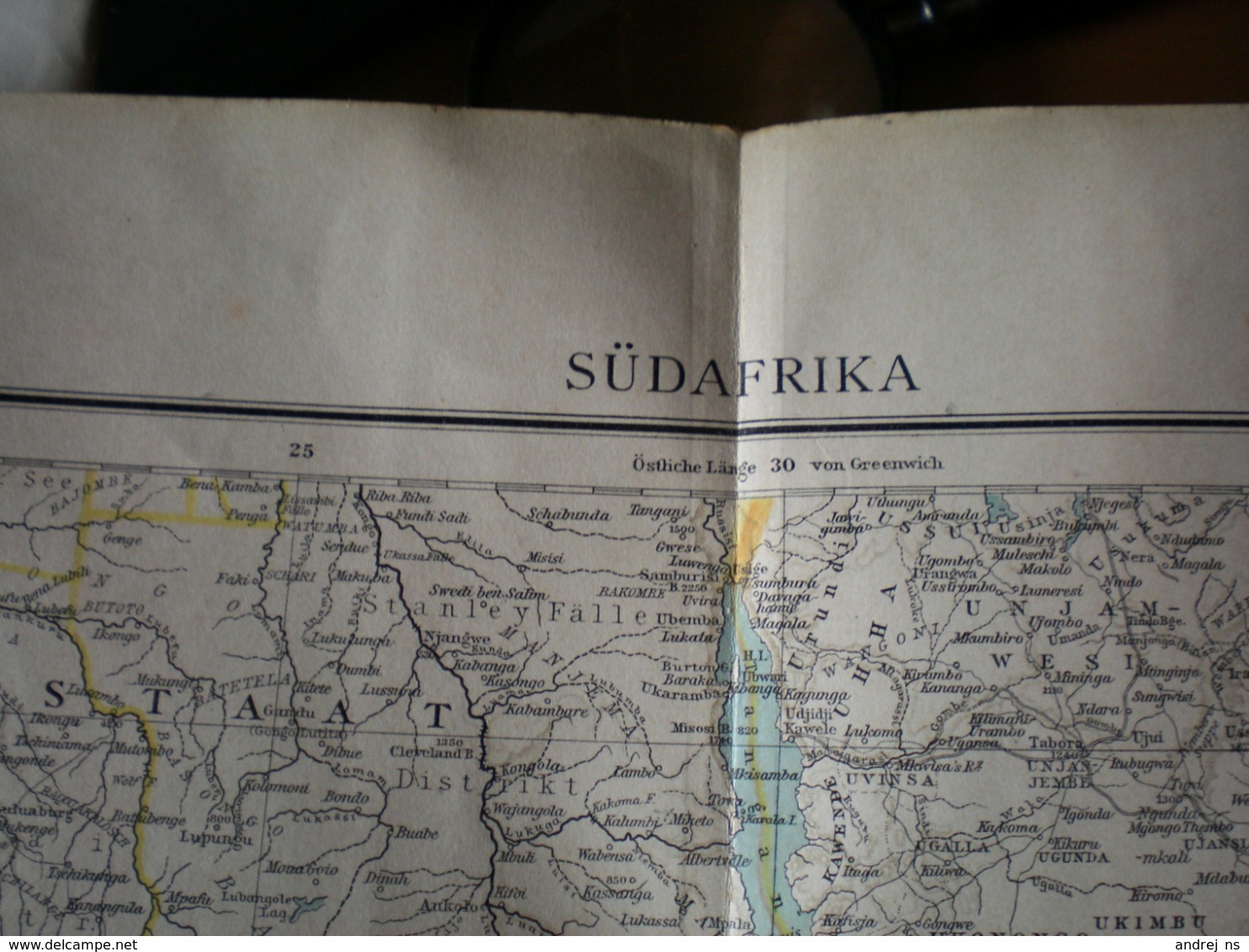 Sudafrika Volks Und Fanilien Atlas A Shobel Leipzig 1901 Big Map - Mapas Geográficas