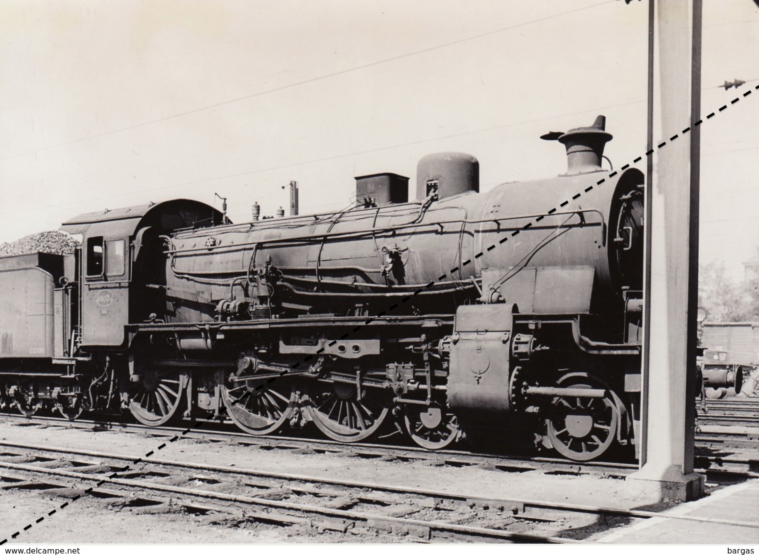 Photo SNCB NMBS Chemins De Fer Belges Train Locomotive - Treinen