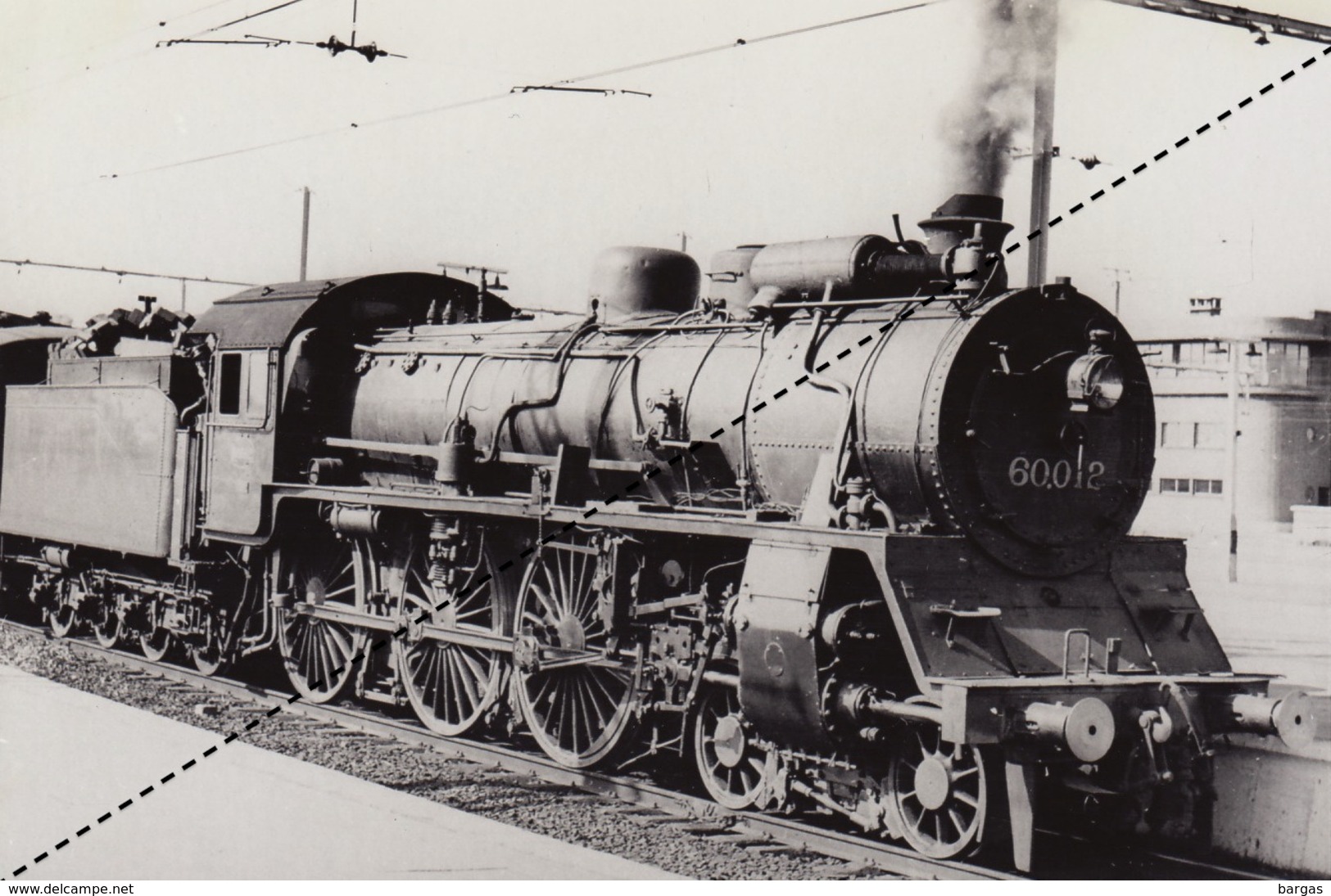 Photo SNCB NMBS Chemins De Fer Belges Train Locomotive - Treinen