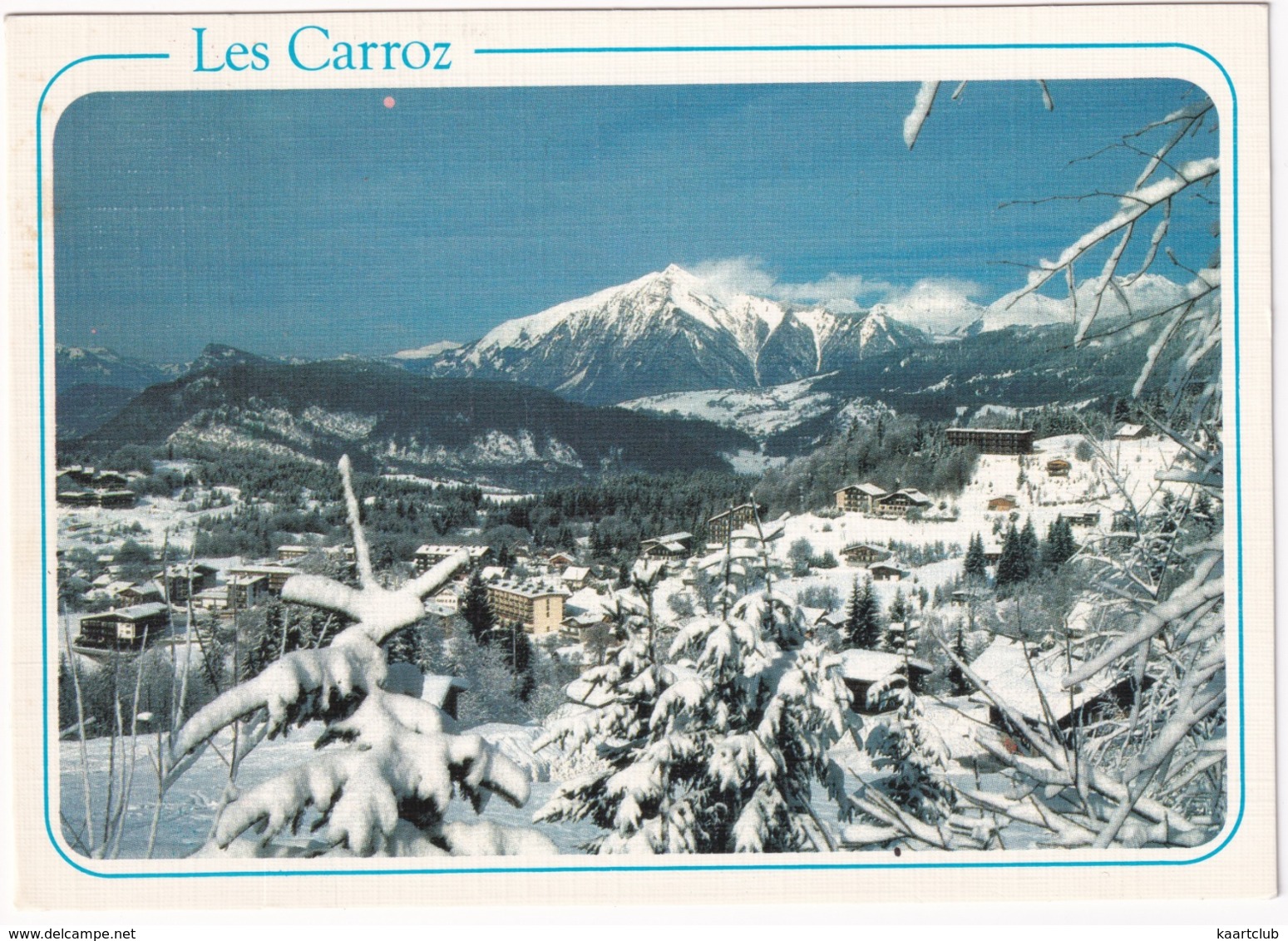 Les Carroz - Vue Générale De La Station - (Haute-Savoie - 1140 M) - Bonneville