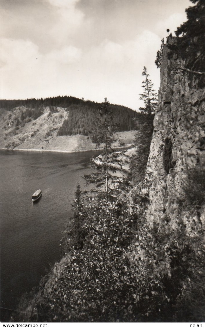 AM STAUSEE DER BLEILOCH-SAALETALSPERRE TOTENFELS BEI ZOPPOTEN-VIAGGIATA - Neustadt / Orla