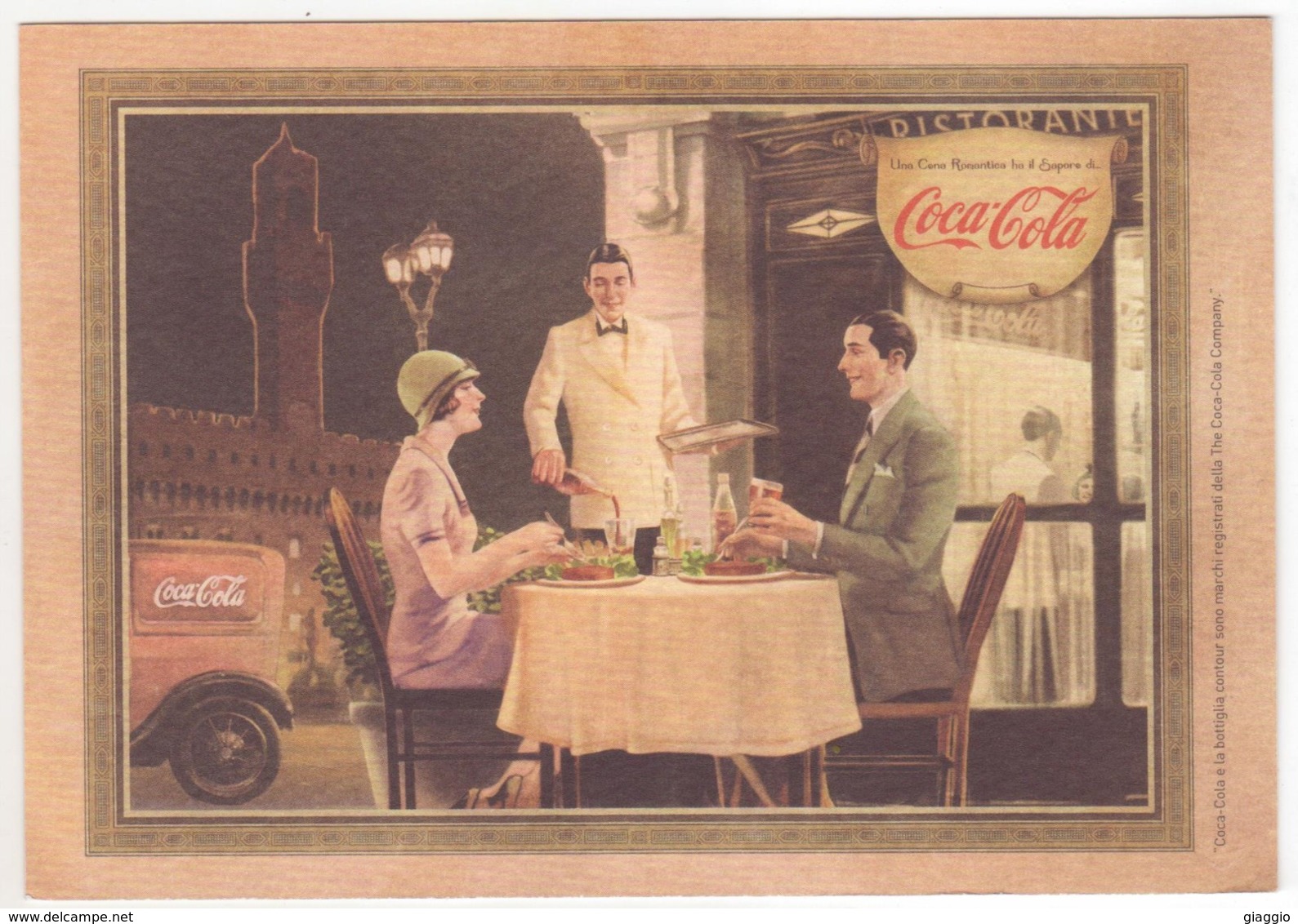 °°° 13954 - COCA COLA - IN CENTRO A FIRENZE °°° - Pubblicitari