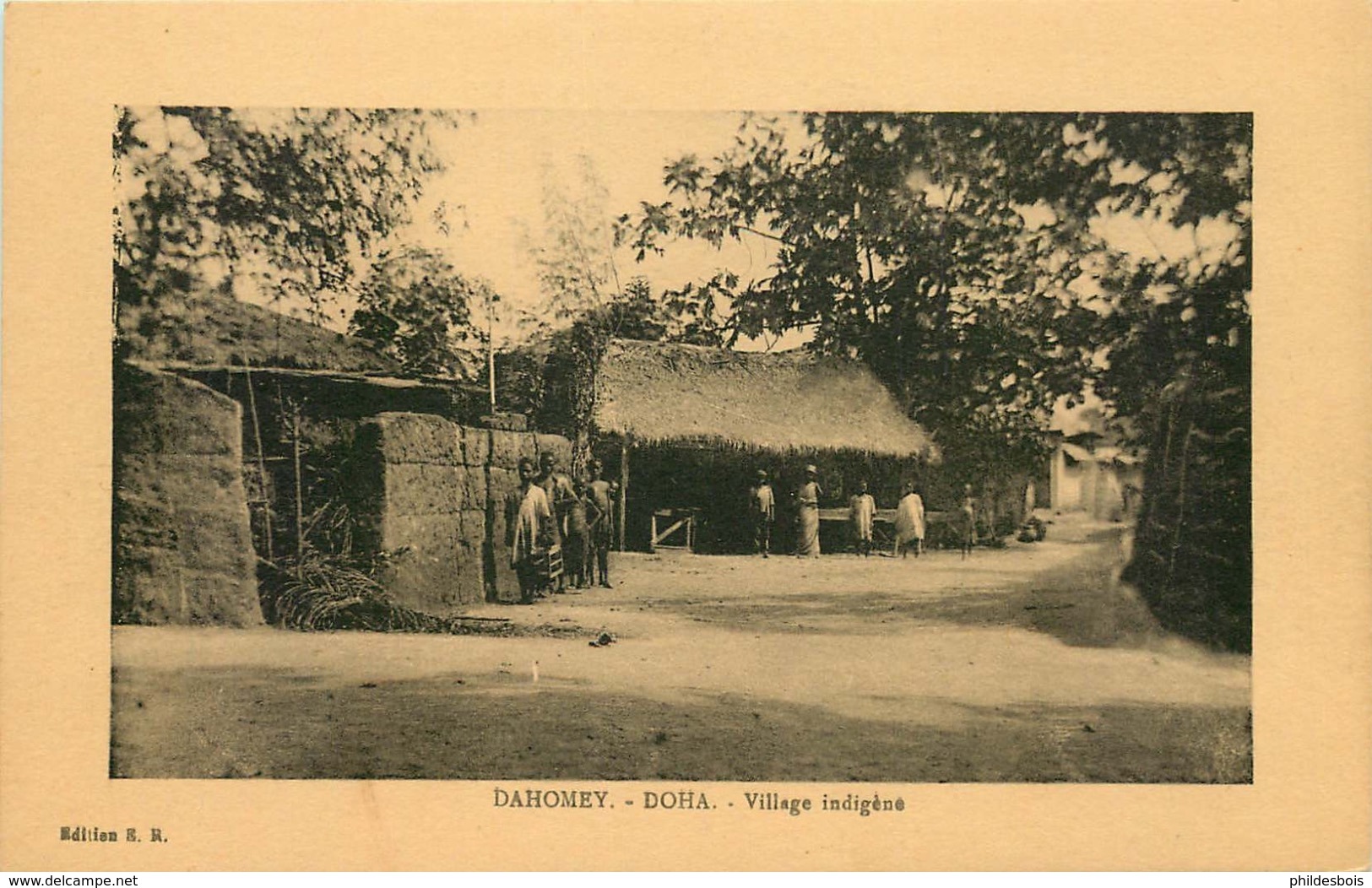 DAHOMEY   DOHA  Village - Dahome